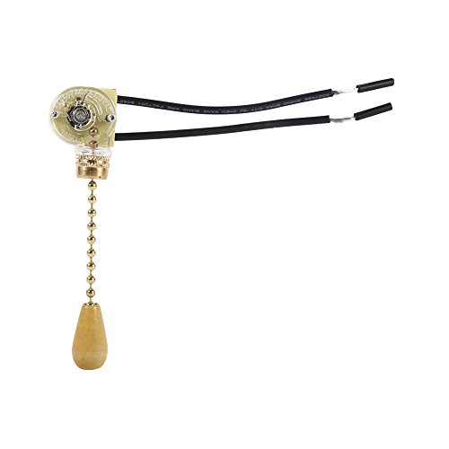 Interrupteur à Tirette Universel, Interrupteur à Tirette de Lampe Durable Vintage, Haute efficacité légère pour Lampes de Table Appliques murales