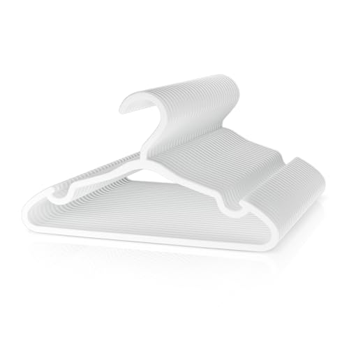 VILICK Plastic Kids Hangers - 30 Pack Non-Slip Baby...