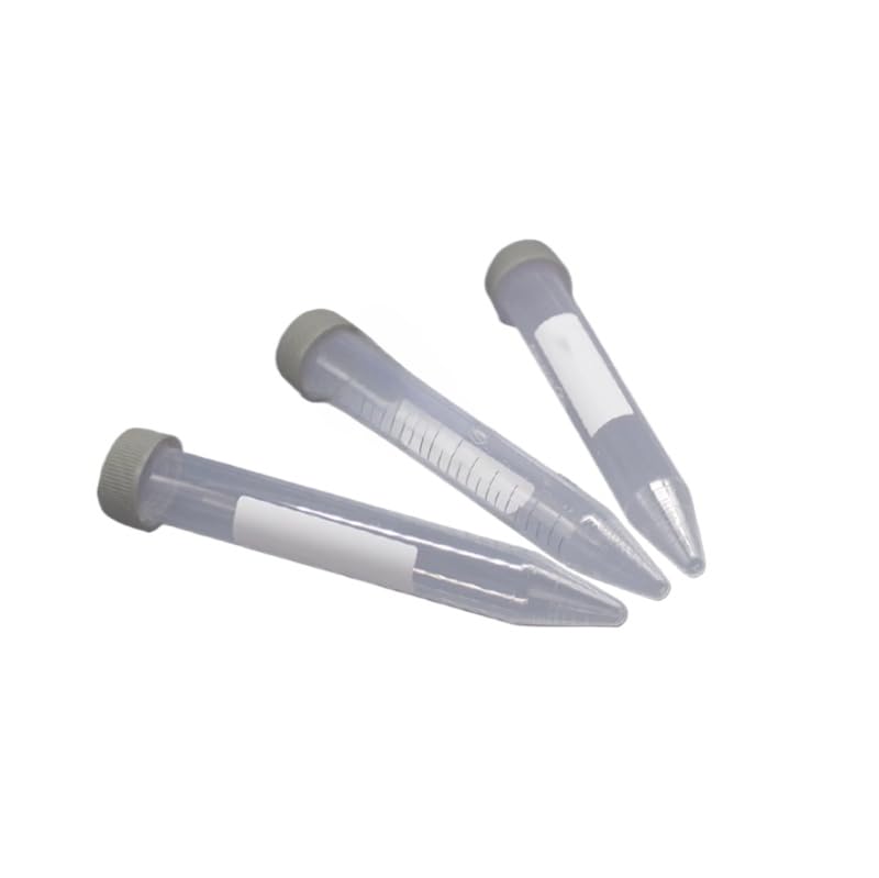 50x 15ml Screw tip Bottom centrifuge Tube BS-150-M-S