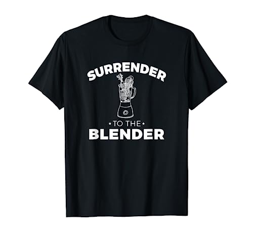 Surrender to the Blender Vegetable Smoothie - Vegan T-Shirt T-Shirt