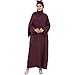 Women 1PC Abaya Dress Simple Kaftan Eid Dress for Women Muslim Casual Robe Fashion Jilbab Dubai Travel Outfits