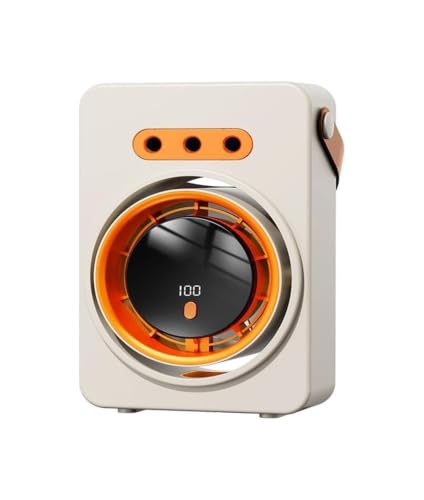 Ventilador portátil de pared y cinturón compacto de 22.5 cm con tanque de agua 2