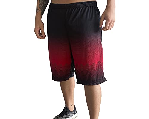 Kit 04 Shorts Poliester Masculino Plus Size Tamanho Especial G1