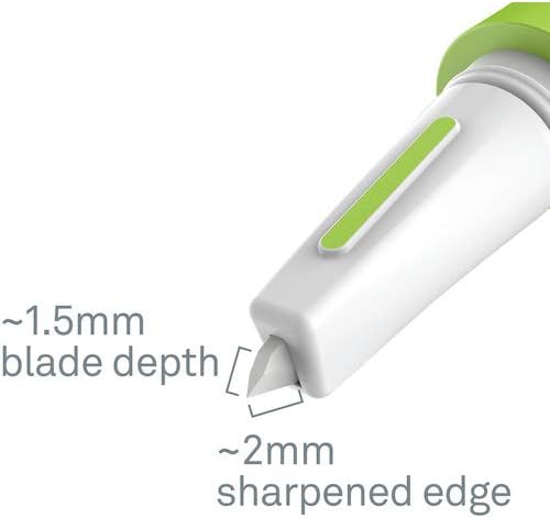 Slice 00116 Precision Cutter, Micro Ceramic Blade, Finger Friendly Never Rusts, Intricate Cuts for Art Crafts, Projects & Food