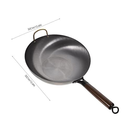 Wok de hierro con mango, antiadherente, para cocción miniatura 3