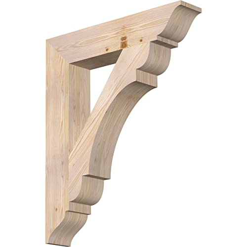 5 1/2"W x 30"D x 36"H Olympic Traditional Smooth Bracket, Douglas Fir
