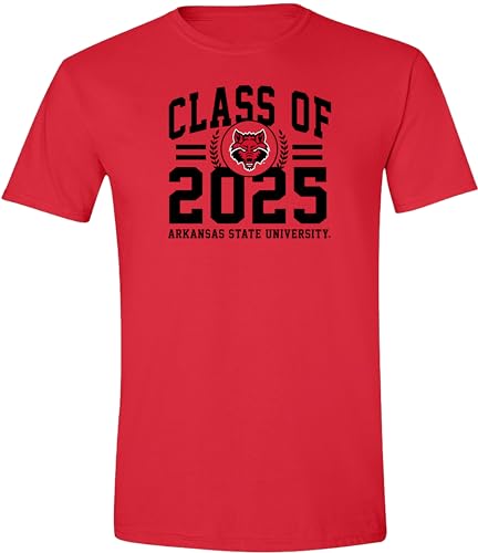 Arkansas State Red Wolves NCAA Class of 2025 Arch T-Shirt