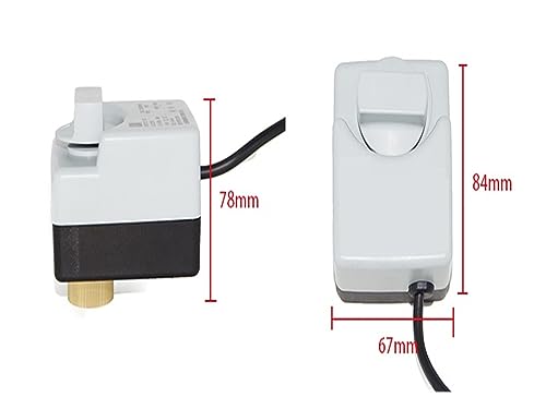 Válvula de bola eléctrica de 2 vías DN40 con actuador manual para control de flujo eficiente 6