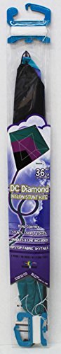 Windnsun Dual Control Chevron Diamond Stunt Kite, 36" Tall #TOP2