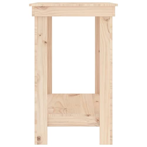 Banc d'outils atelier en bois 80x50x80 cm avec table de rangement intégrée - 6