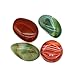 Natural Crystal and Healing Stones Set 4 Pc Agate Stones Rock Gemstones Witches Reiki Energy Balancing Meditation Divination Home Decor DIY