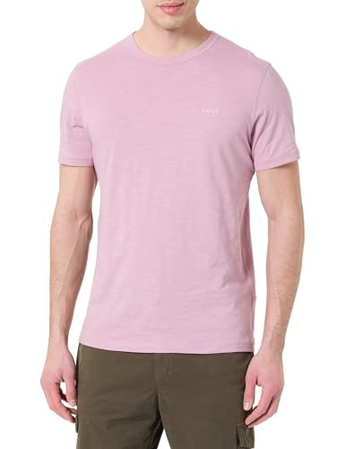 BOSS Men's Tegood 10240843 01 T-Shirt, Light/Pastel Purple 539, XXL