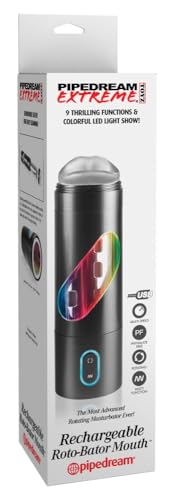 Pipedream Extreme Toyz Masturbateur Rechargeable Roto Bator Mouth