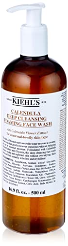 Kiehl's Calendula Deep Cleansing Foaming Face Wash, 16.9 Ounce/500ml -  kiehl's since 1851, 3605970879730