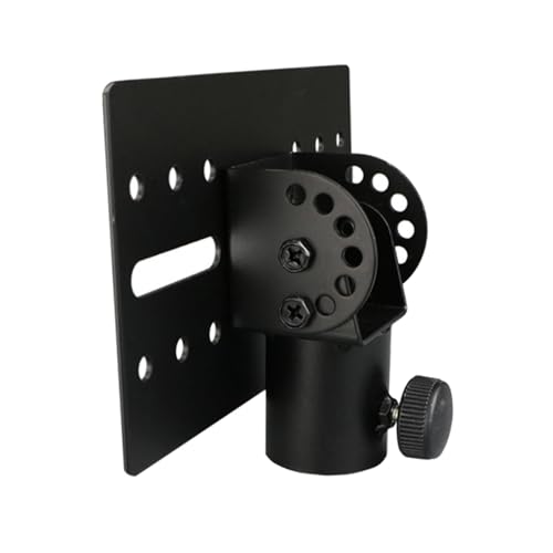 Colaxi Projector Tray Holder Metal Mount Tripod Pole Stable Convenient Adjustable Angle for Meeting Stage Performance Party