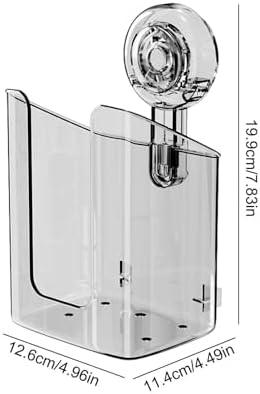 Wipe Holder For Bathroom Wall Mount, Suction Cup Wipe Storage Box - 1