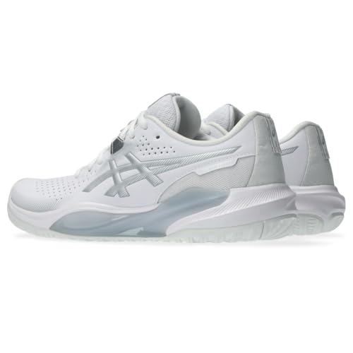 ASICS ASICS Women's Gel-Challenger 15 Tennis Shoes, 6, White/Pure Silver