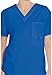 Dickies Unisex V-Neck Scrub Top, Royal, Large