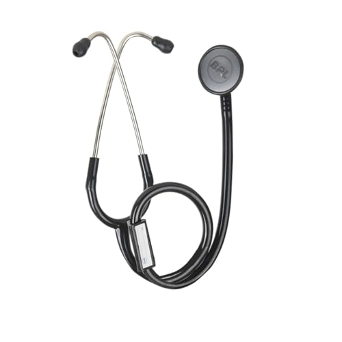 Image of BPL Medical Technologies ST-01 DIA Cast Adult Chest Piece Stethoscope|High Acoustic Level, Versatile Chestpiece for Adult & Pediatric Use|Medical Instrument for Auscultation - Black