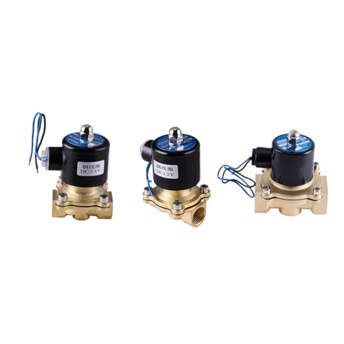 Électrovanne en laiton DN25 12V normalement fermée pour contrôle d'eau - 2