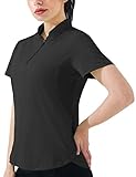 1/4-Reißverschluss ohne Kragen formt die Schultern und den Ausschnitt und schafft eine moderne Note des traditionellen Polos. Der Half-Zip kann zur Regulierung der Innentemperatur und zur besseren Belüftung verwendet werden.