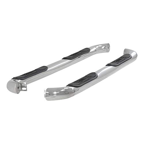 Aries 207003-2 3-Inch Round Polished Stainless Steel Nerf Bars, No-Drill, Select Hyundai Santa Fe #TOP1