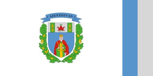 Drapeau large Szentistván : ne se décolore pas au soleil - 2