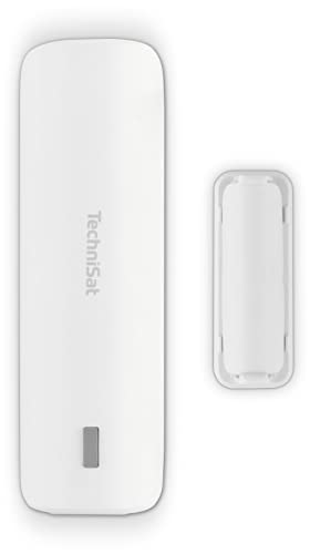 TechniSat TECHNISMART Tür/Fensterkontakt - Erweiterung für das TECHNISMART Alarmsystem (einfache Montage und Einbindung, kabelloser Batteriebetrieb, Alarm bei Diebstahl-/Manipulationsversuch)