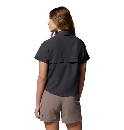 Columbia Women's Silver Ridge Utility II Short Sleeve Shirt, Shark, Small - image 2