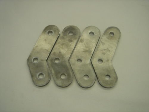 Quality Targets Jeep Boomerang YJ Shackles 3/8" Thick 1" Lift