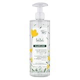 Klorane - Baby Cleansing Water With Organic Calendula - Baby, Rinse-Free, One-Hand Pump - High Tolerance - 400ml