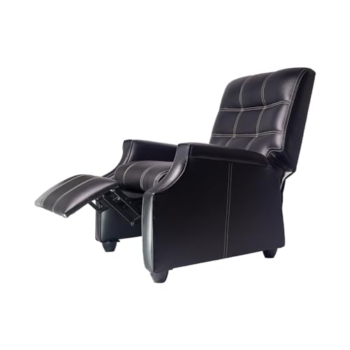 Reviews de Sillon Reclinable de Piel - 5 favoritos. 43 MOBLAC Muebles Sillón Reclinable Reposet de Piel Sintética - Modelo Bilbao - Comodidad y Estilo en Uno - Color Negro