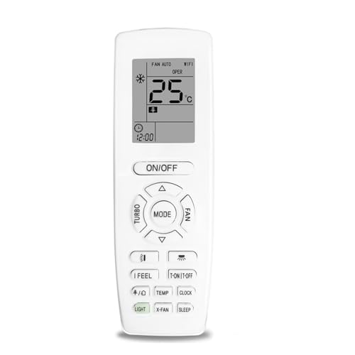 Télécommande YAP1FB AC pilotez votre climatiseur GWH12QB-K6DNC4I depuis votre lit