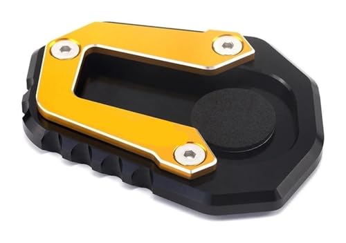 Extension de béquille pour BMW F900XR 2023 évitant l'enfoncement de la moto sur sol meuble