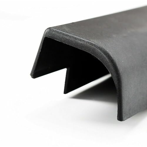 xiuchenhongyun Super Duty Tailgate Molding Top Protector Cover Cap Rear Plastic Gobike000254 for Ford for F250 SuperDuty 2008-2016 for F350 SuperDuty 2008-2016 for F450 SuperDuty 2008-2016 Black