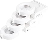 RIZZARI Water Dispenser Replacement Filters: Official Genuine Product 4 Pack Replacement Filters for Automatic Pet Waterer - Triple Filtration System