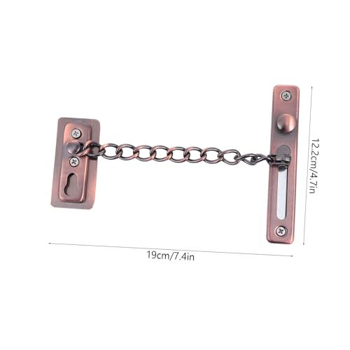 Pestillo de seguridad Mipcase de acero inoxidable resistente con cadena gruesa protectora 3