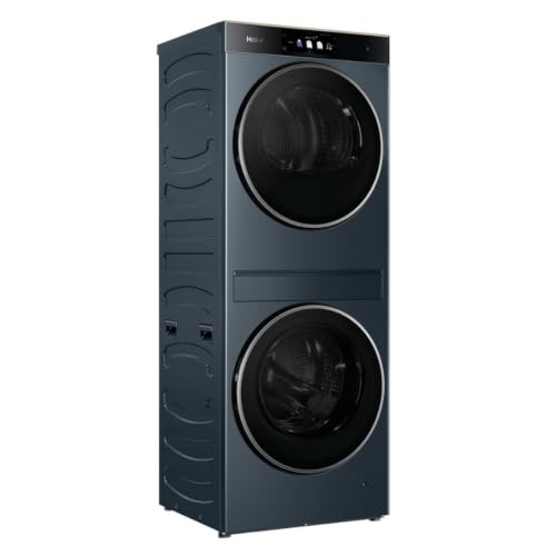 Colonne de Lavage HAIER CLC108GNU1 – Capacité Lave-Linge 10kg, Sèche-Linge 8kg, Essorage 1400 trs/min - vue 6