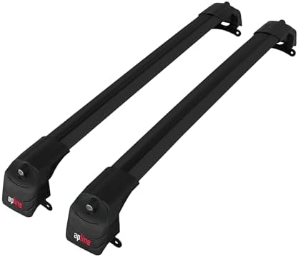 Acpar Compatible Con BMW X1 (U11) 2023-2025 ACE-2 Barras De Techo Auto Portaequipajes Barras Transversales Negro Aluminio 2 Barras