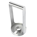 BESPORTBLE Ananasentkerner und Schneidemaschine aus Edelstahl Ananasschneider mit Kernentferner Küchenhelfer für Frische Ananas Leicht Zerlegbar und Hygienisch