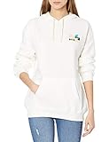 Weicher Siebdruck Billabong Damen Graphic Hoodie Kapuzenpulli, Beach Waves Salzkristall, Small