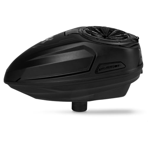 HK Army Sonic Plus Paintball Loader and Speed Feed 16+ BPS Hopper (Blackout)