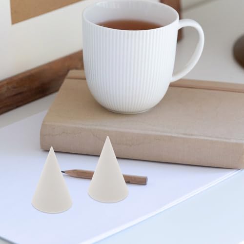 MOTHNUR 幾何学的膏模型 錐形デッサン練習用彫刻 教育用描画形状補助具 アート試験準備向け軽量リアルオーナメント