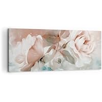 Lienzos decorativos 100x40cm Cuadro Sobre Lienzo Moderno Flores