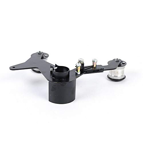 Belt Sander Attachment Portable Handle Round Tube Belt Sander Angle Grinder Attachment Adapter For Wood/Metal Polishing Grinding (M-14)