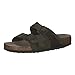 Produktbild Birkenstock Herren Pantoletten Arizona BS Pantolette Rauhleder grün Gr. 44