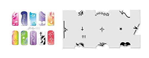Airbrush nail art stencil Fengda JFH06-111
