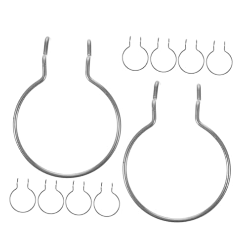 KONTONTY 12Pièces Crochets pour Panneaux Perforés Support Porte Élégant pour Rangement de Tasses Accessoires de Cuisine