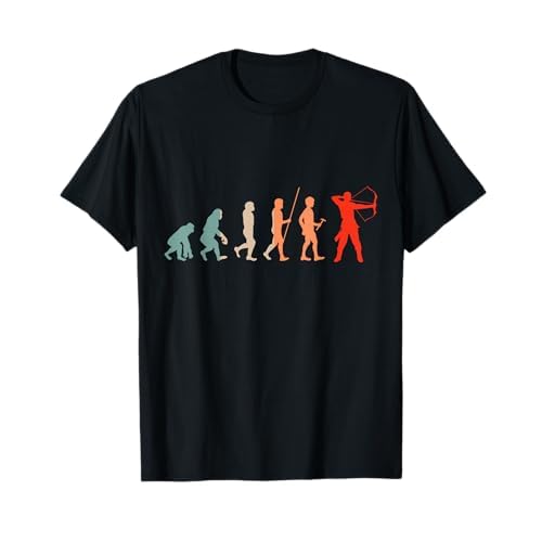 Bogenschießen Geschenk Schützenverein Bogen Pfeil Männer T-Shirt