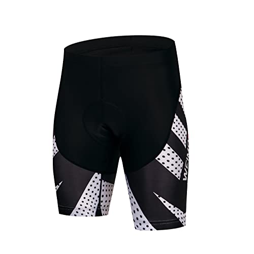 Cycling Shorts Men’s Bike Underwear 3D Padded, MTB Bicycle Liner Mountain Shorts for Cycle Riding Biker Breathable Soft